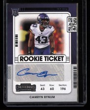 2021 Panini Contenders #207 Camryn Bynum