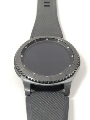 Samsung Gear S3 Frontier Steel Case with Black, CT00062*PLEASE READ