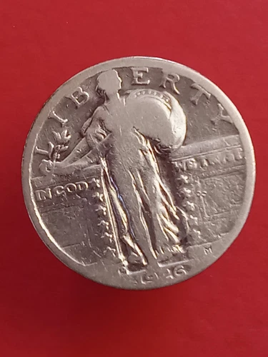 1926-D 25c Standing Liberty Quarter Denver ~ VG Details