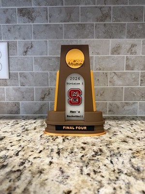 North Carolina state Wolfpack 2024 final four trophy. 3d printed. Pla plastic