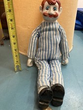 Italian Chef Baker Porcelain Head  Painted Do...