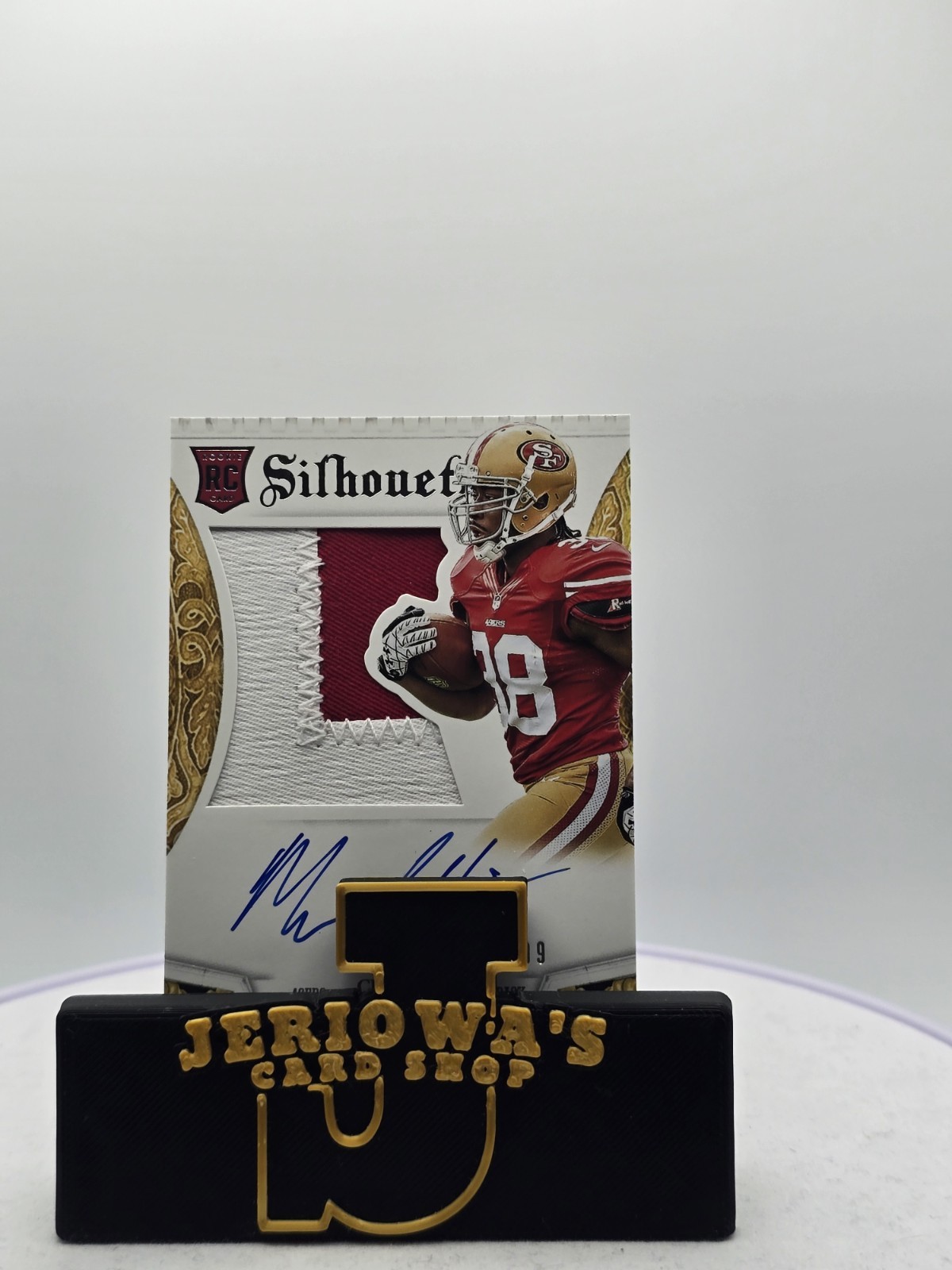 Marcus Lattimore Panini Crown Royale #223 Rookie Silhouette Material Autograph
