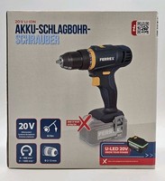 Ferrex 20V Li-Ion Akku Schlagbohrschrauber, Ohne Akku Und LadegeräT