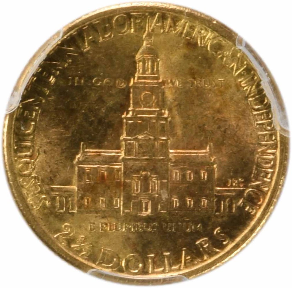 1926 Sesquicentennial $2.50 Gold MS63 PCGS - Image 4 of 4