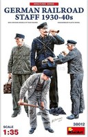 Miniart 38012 1/35 Deutscher Bahnpersonal 1930-40Er Bausatz