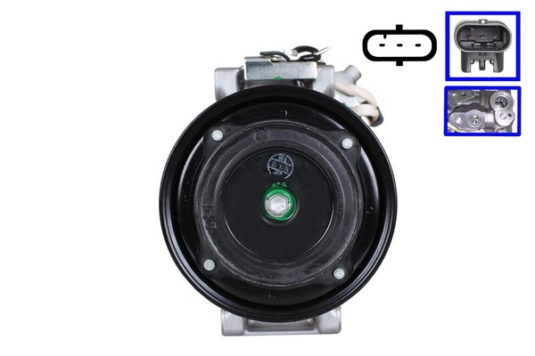 Walker Kompressor Klimaanlage FüR Mercedes B-Klasse A-Klasse Gla-Klasse W246-image