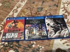 ps4 games lot RDR 2. Kingdom Hearts 1.2-2.5. Ghost Of Tsushima