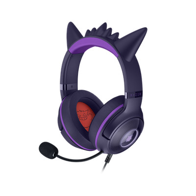 Razer Kraken Kitty V2 Pokémon Gengar Edition kabelgebundenes RGB-Gaming Headset