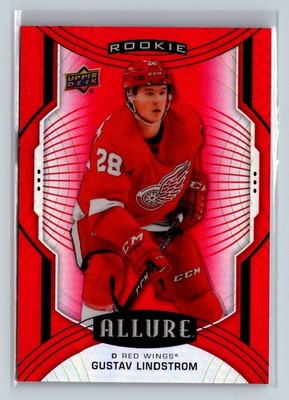 2020-21 Upper Deck Allure GUSTAV LINDSTROM Rookie Red Rainbow #116 Red Wings