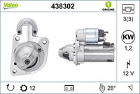 Valeo 438302 Starter For Ford Volvo