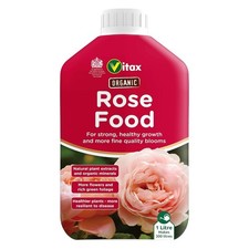 Vitax Organic Liquid Rose Food 1 Litre | Concentrated Feed for Big Blooms 9.99 per litre