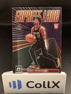 2023-24 Donruss Optic #14 Scoot Henderson Express Lane