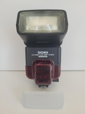 Vintage Sigma Electronic Flash EF 430 Camera Part Untested