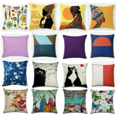 Pillow Covers Ikea Cat Pillow IKEA White Blue Floral Cushion Cover