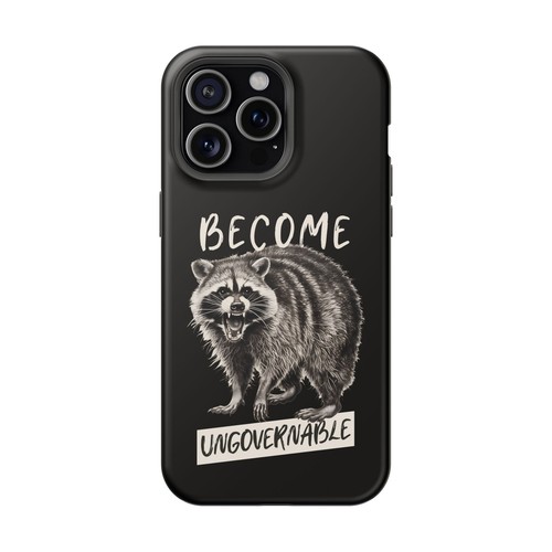 Become Ungovernable Raccoon Rebellion - Trash Panda Animal Magnetic Tough Cases - Picture 76 of 113