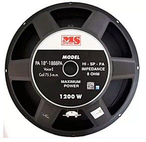 sound speaker 18 inch