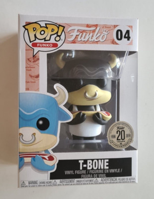 Funko Pop Funko 04 T-Bone Black 1998 2008 20 Years Funniversary