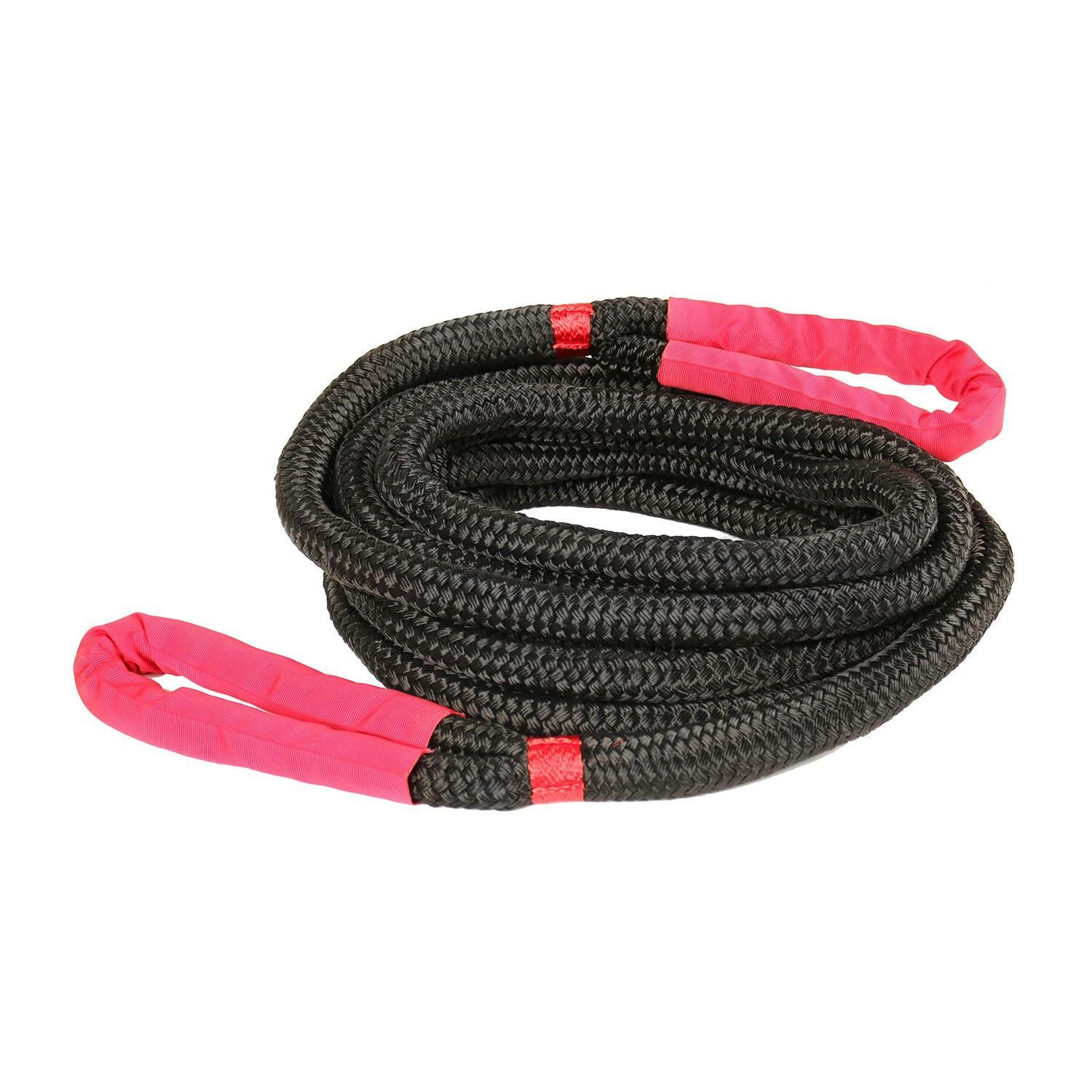 Corde de récupération cinétique 7/8" x 30 pieds pour remorquage 4x4