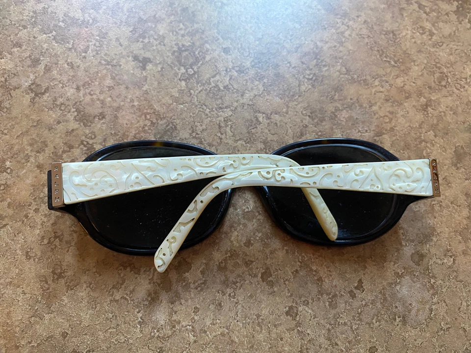 RALPH LAUREN - RA5046 Sunglass/Eyeglass Frames Brown & White - Ready For RX - Image 3 of 4