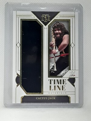 Cactus Jack 2024 WWE National Treasures - Time Line RELIC (70/99) -