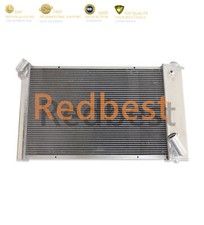 4 Row Aluminum Radiator Fit 1969-1972 70 1971 Chevrolet Corvette 5.7l V8 Mc1655