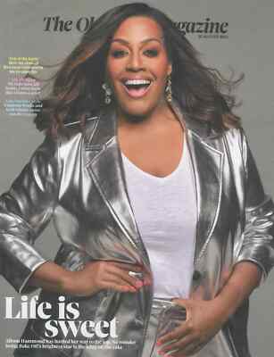 UK Observer Magazine: Alison Hammond Great British Bake Off, Fashion, 25.8.24