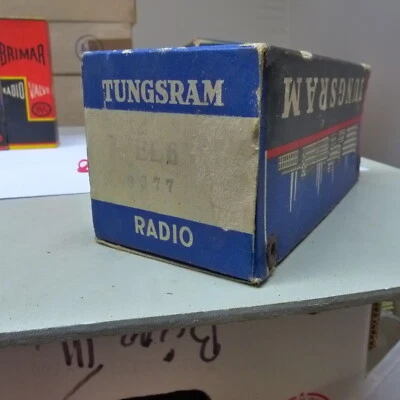 1x EL6 = WE14 Tungsram Radio Röhre Sealed Box Tube NEW IN BOX - Bild 1 von 3