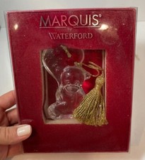 Vintage Marquis by Waterford '2008 Baby First Christmas' Crystal Ornament Box