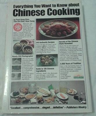 Everything You Want to Know About Chinese Cooking - Hardcover - GOOD