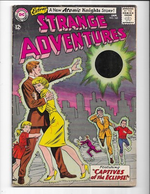 STRANGE ADVENTURES 160 - VG+ 4.5 - ''CAPTIVES OF THE ECLIPSE'' (1964)