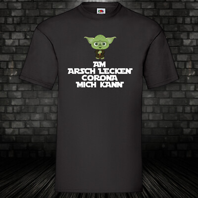 CORONA Jedi Wars II T-Shirt Shirt Funshirt Fun Spruch Kult Gift S-5XL