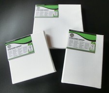 Keilrahmen Leinwand - DALER ROWNEY 3 Größen Baumwolle vorgrundiert für Acryl/Öl