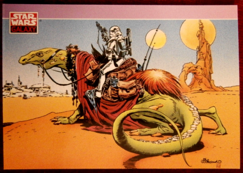 STAR WARS GALAXY Series 1 - Card #136 - AL WILLIAMSON - Topps 1993 - Picture 1 of 2