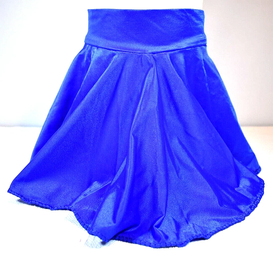 Hágalo usted mismo Disfraz de SuperGirl Falda Azul Brillante con Parte Inferior Adjunta y Diadema con Icono Rojo Foto 2 de 4