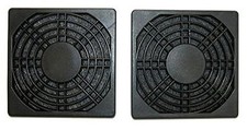 Masscool FFT-2P-90MM 90mm ABS Plastic Foam Cooling Fan Filter, Pack of 2