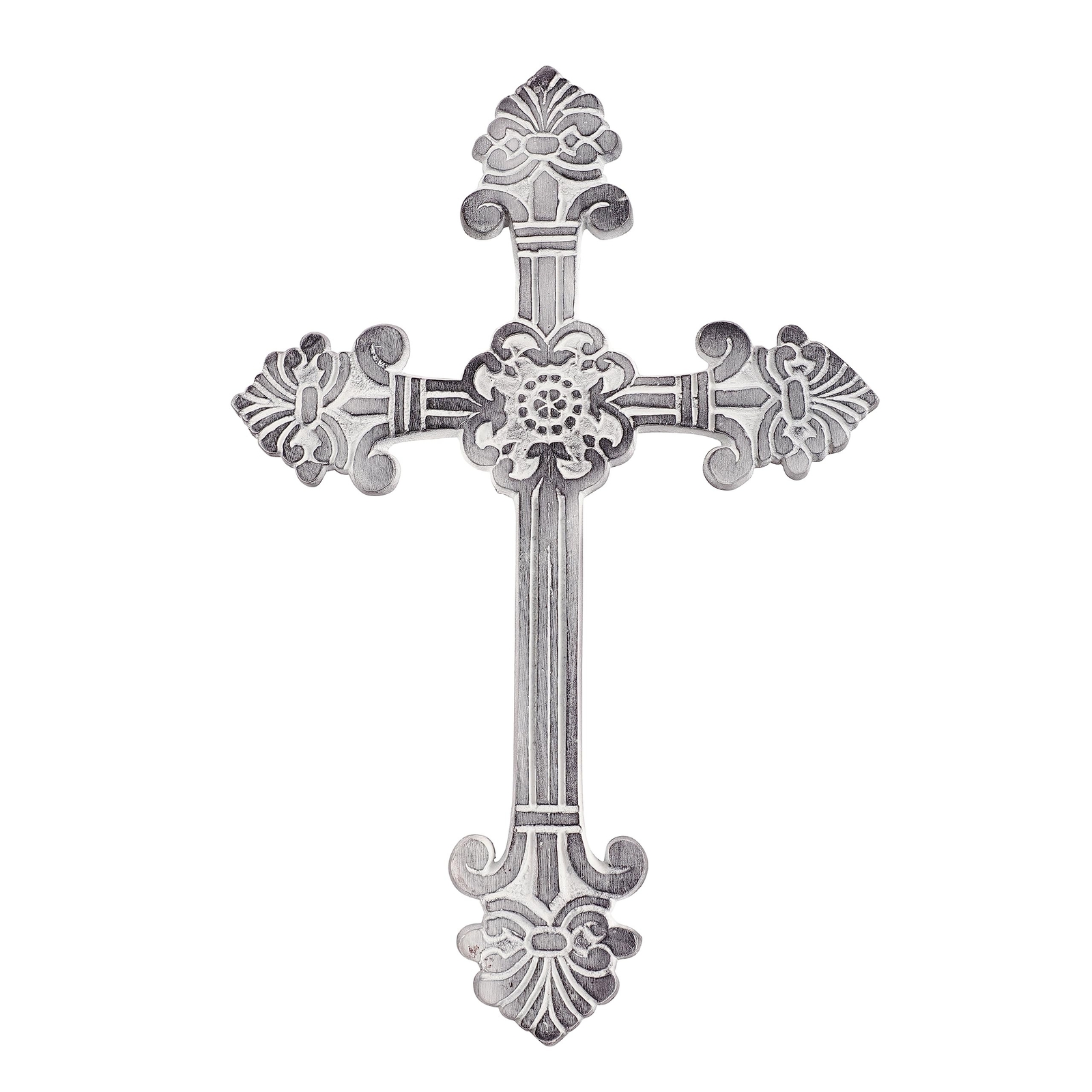 ARDOUR Metal Decorative Wall Cross Metal Spiritual Decorations for Home Relig...