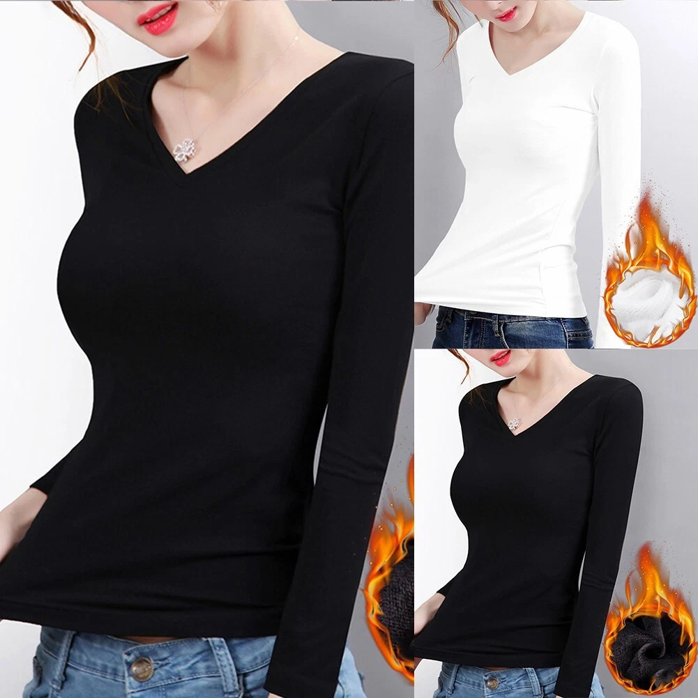 Tee shirt manche longue femme ras du cou new arrivals