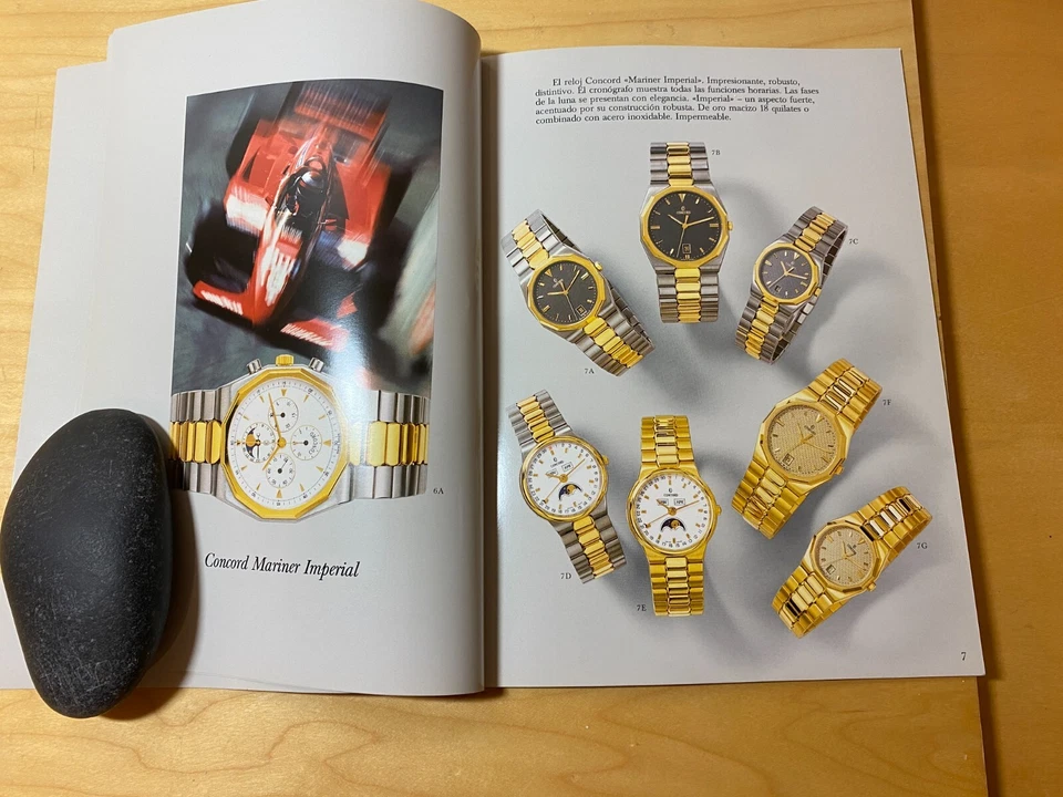 Vintage - Catalogue De Montres Concord - 24,5 X 18 Cm - Espagnol - Image 3 of 4