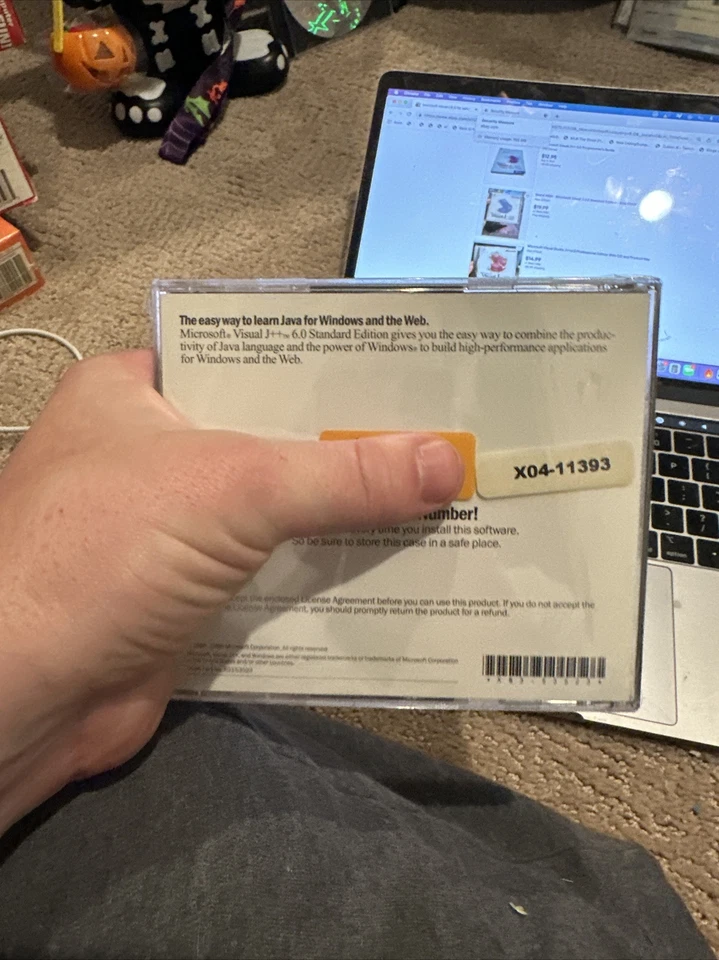 Brand NEW - Microsoft Visual J  6.0 Standard Edition - X04-11393 WITH KEY - Image 2 of 2