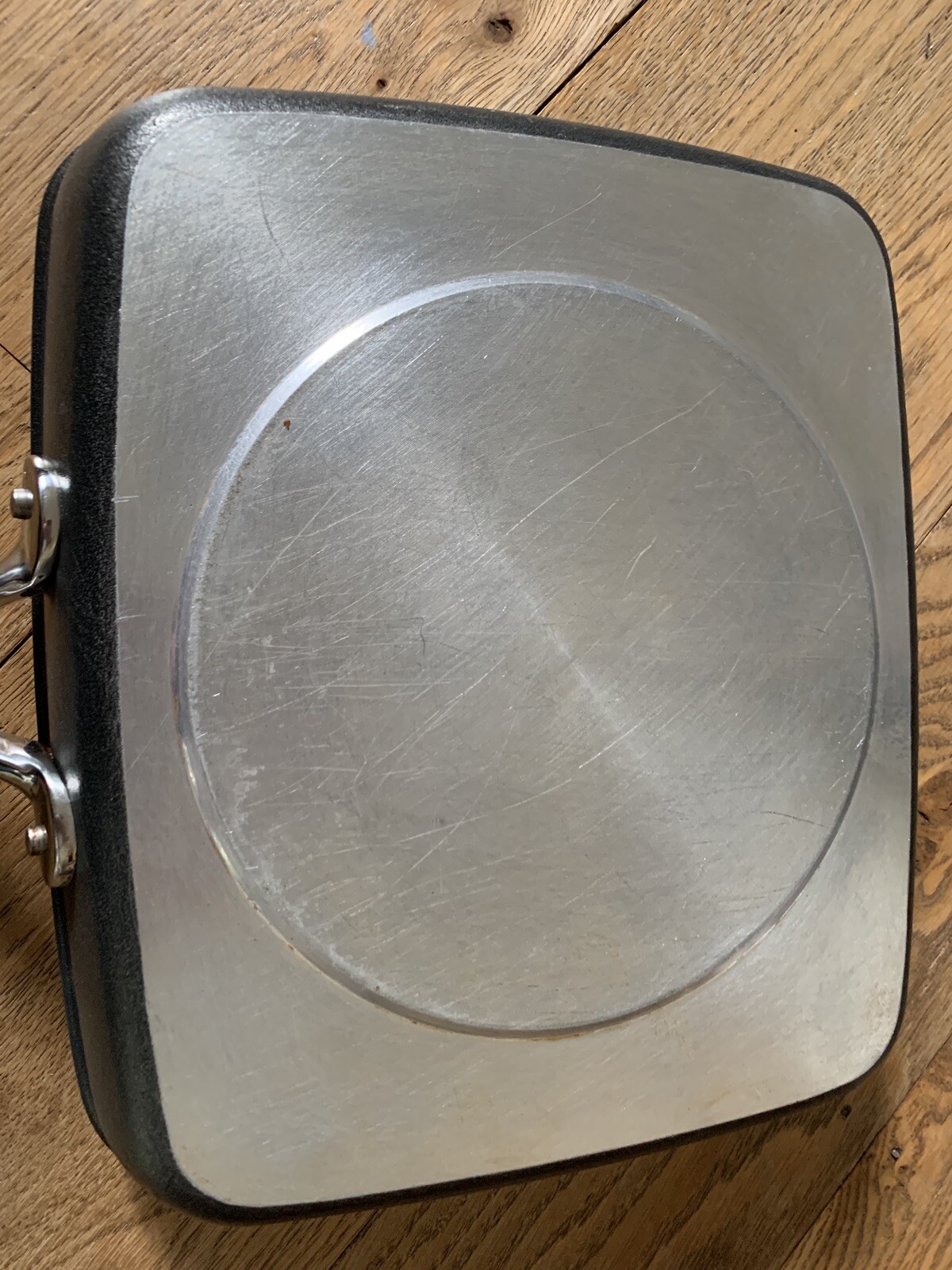 Tefal Jamie Oliver Cast Aluminium Grill Pan with Thermospot Premium