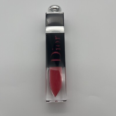 DIOR Addict Lacquer Plump Lip Gloss 676 DIOR FEVER Full Size NWOB