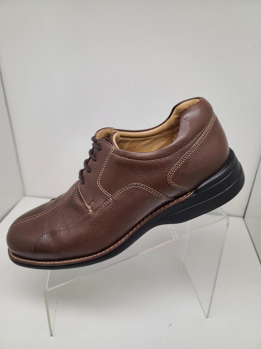 Johnston & Murphy Shuler Bicycle Mens Brown Sheepskin Oxford  display picture 2