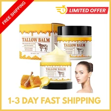 2 Pack Tallow and Honey Balm – Premium Beef Tallow and Wild Honey, Balm for Skin