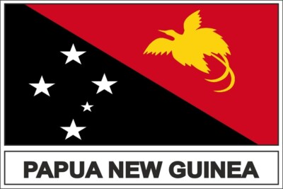 Sticker Flag PNG Papua New Guinea