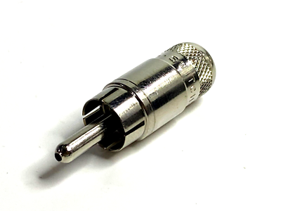 1pc Switchcraft 3502 Male RCA Phono Plug - USA Made High Quality