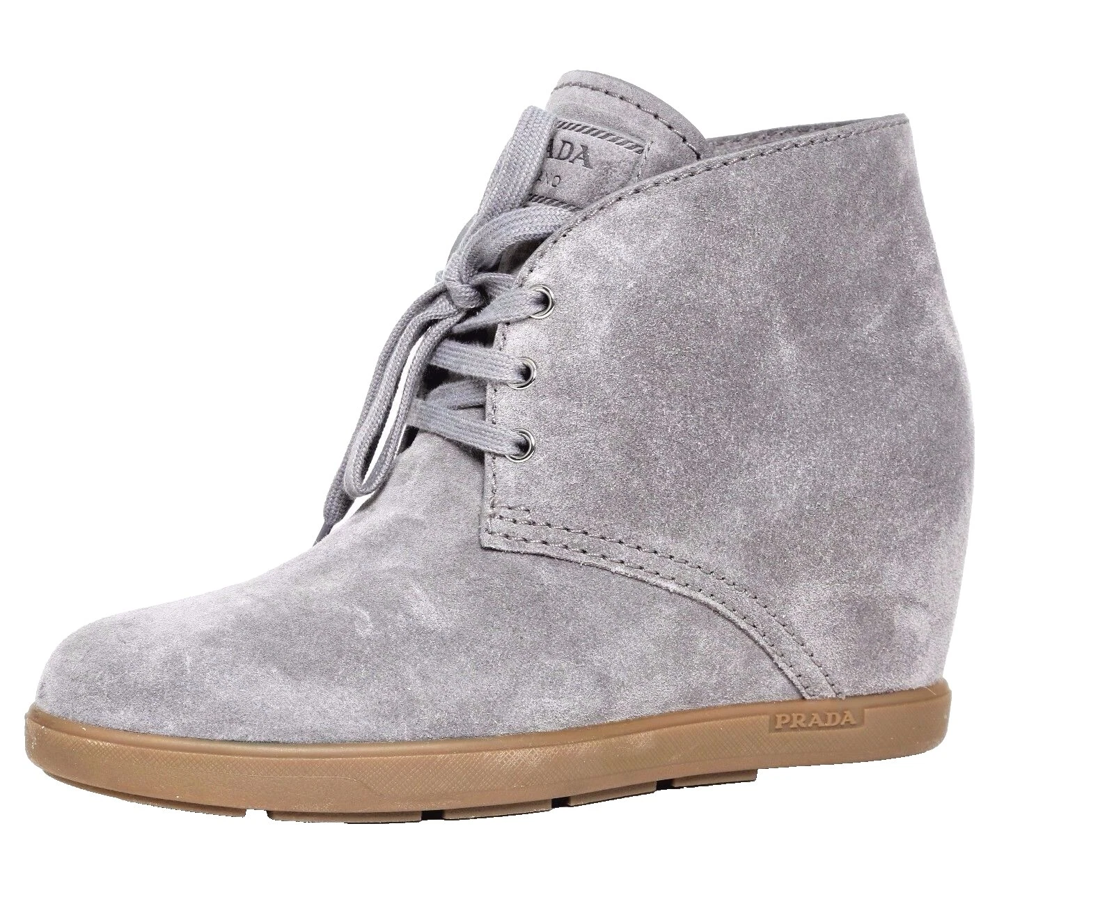 Botas de ante de cuña PRADA para Mujeres