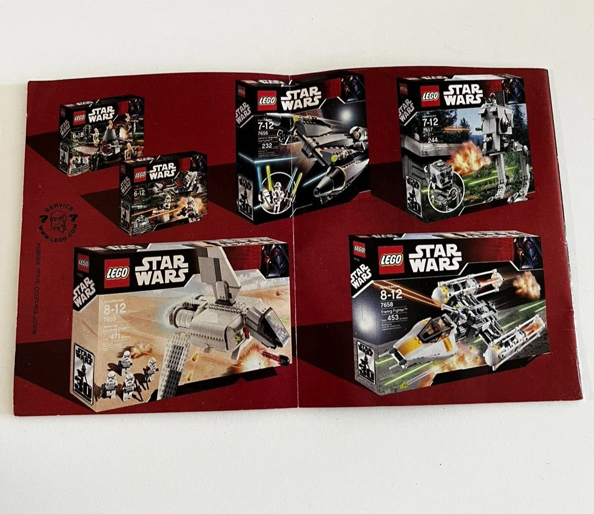 Lego 7655 instructions clearance