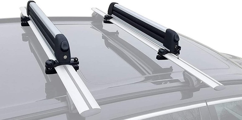 BrightLines Improved Ski Snowboard Racks Hold up to 6 Pair Skis or 4 Snowboards