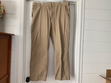 Carhartt Men's Dungaree Fit Hamilton Work Pants Size 40 x 30 B175 GKH Tan Canvas