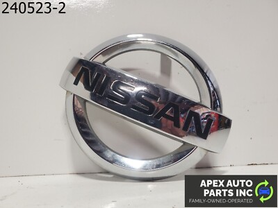 OEM 2011 Nissan Rogue 2.5L Emblem Logo Symbol Badge Trunk Gate Rear Chrome